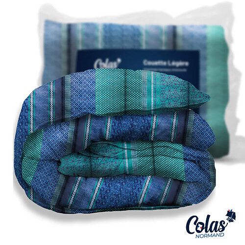 Colas Normand Couette légère aux motifs CARREAUX - 140X200 cm