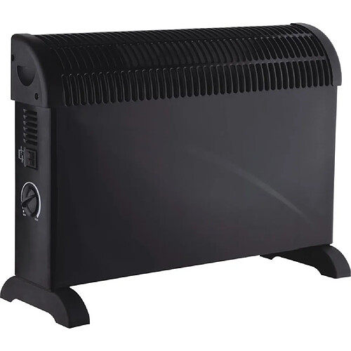 Convecteur turbo 2000w noir - CL.CONV2000BMT - CONFORT LINE