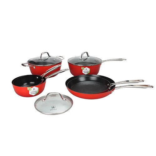 Set de 9pcs RED AirIron Laguiole LA-9120660