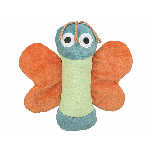Jouet pour chien en peluche Trixie Polyester Papillon 22 cm