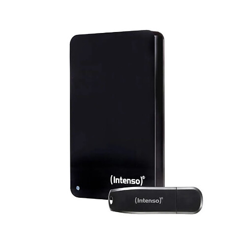 Intenso Bonuspack 6023690 Disque dur 2,5" 1 To + Clé USB 64 Go USB 3.2 Noir