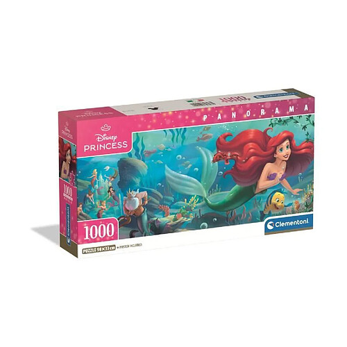 Clementoni Puzzle panorama La Petite Sirène - 1000 pièces