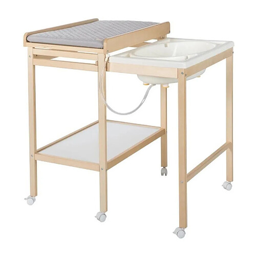 Roba Table à langer avec baignoire - Blanc