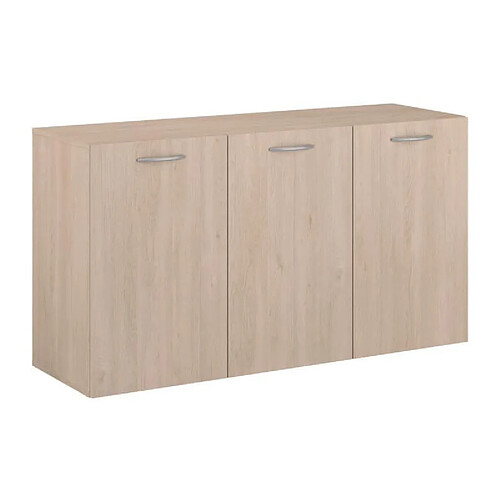 PARISOT EASY LIFE - Buffet 3 portes - Chêne effet chêne