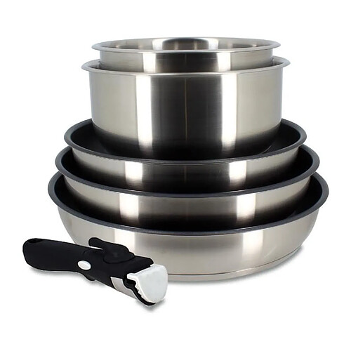 Menastyl Batterie de cuisine inox
