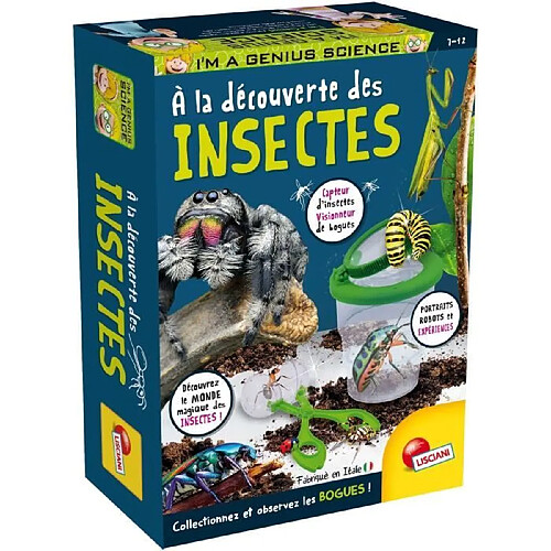 Lisciani giochi coffret science insectes