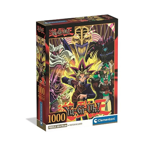Clementoni Puzzle Yu-Gi-Oh! - 1000 pièces