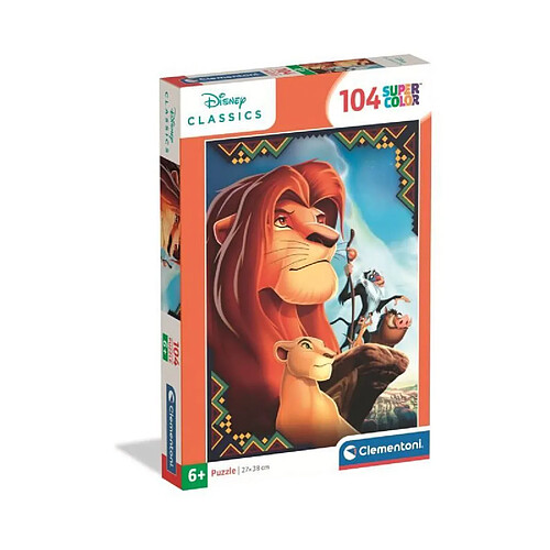 Clementoni Puzzle enfant Le Roi Lion - 104 pièces