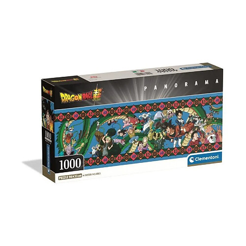 Clementoni Puzzle panorama Dragon Ball Super - 1000 pièces