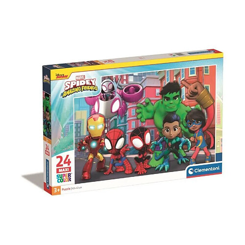 Clementoni Puzzle Spidey maxi enfant - 24 pièces