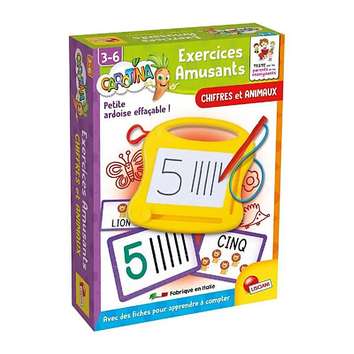 Lisciani giochi Mini ardoise magique Carotina - Multicolore