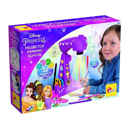 Lisciani giochi projecteur de dessin Disney Princesses - Violet