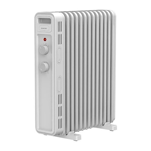 Sencor SOH 3413WH Radiateur bain d'huile 2500 W 13 ailettes Blanc