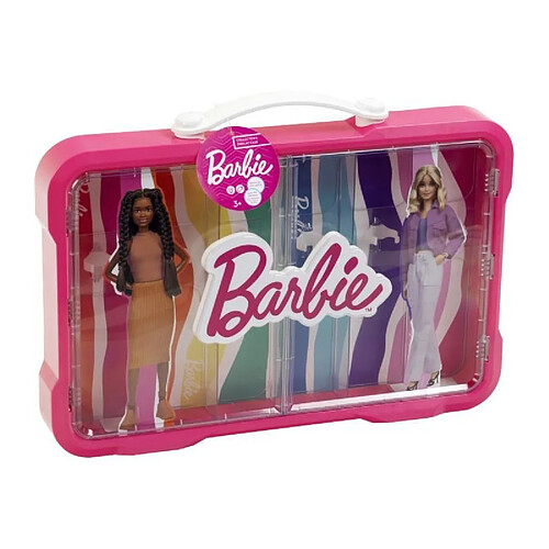 Klein Mallette vitrine Barbie - Rose