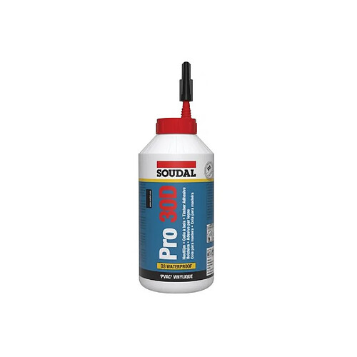 Soudal Colle à bois D3 - Blanc