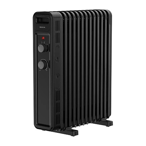 Sencor SOH 3513BK Radiateur bain d'huile 13 ailettes 2500W noir