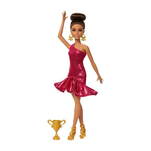 Barbie poupée danseuse de salon - Brune