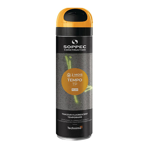 Soppec Bombe de peinture temporaire - Orange