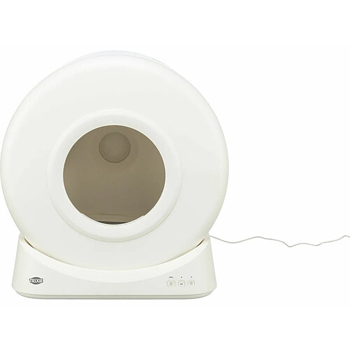 Bac à litière autonettoyant pour chats Trixie Blanc 51 x 56 x 54 cm Plastique