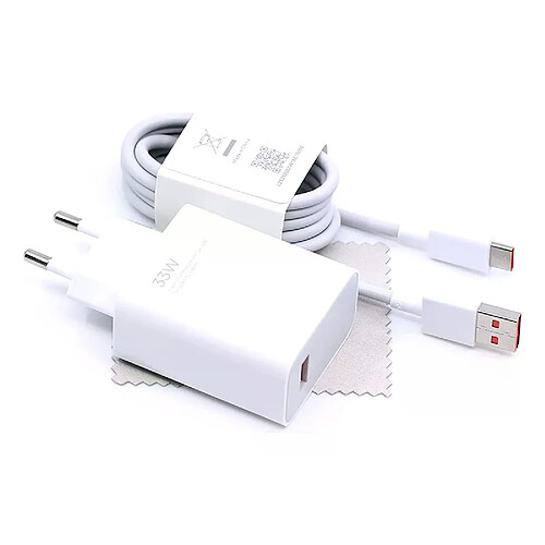 Chargeur d'origine Xiaomi 33 W MDY-11-EZ pour téléphone Xiaomi, Xiaomi, tablette Mi Pad 5~00160