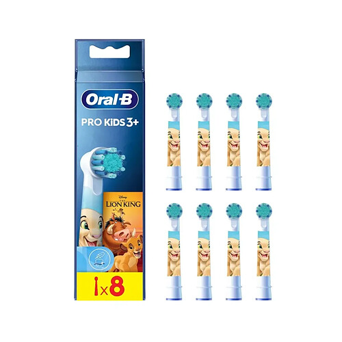 Oral-b têtes de brosse Pro Kids Le Roi Lion - 8 unités