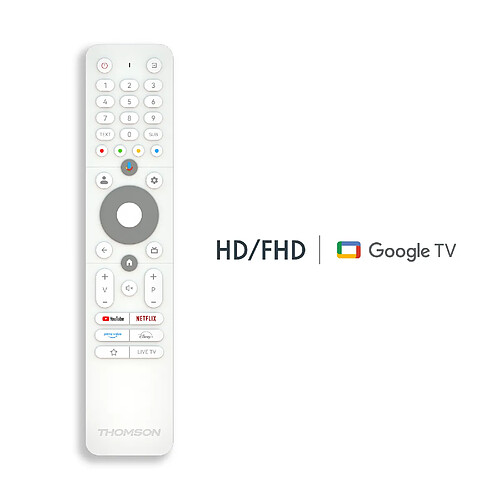 Thomson Télécommande Google TV - Blanc