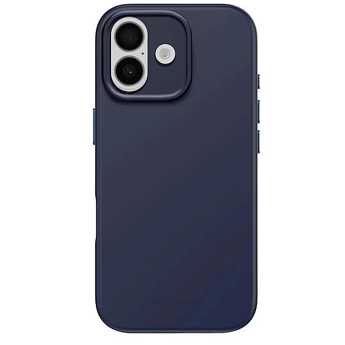 Decoded Coque Compatible MagSafe pour iPhone 17 en Silicone Antimicrobienne Bleu marine