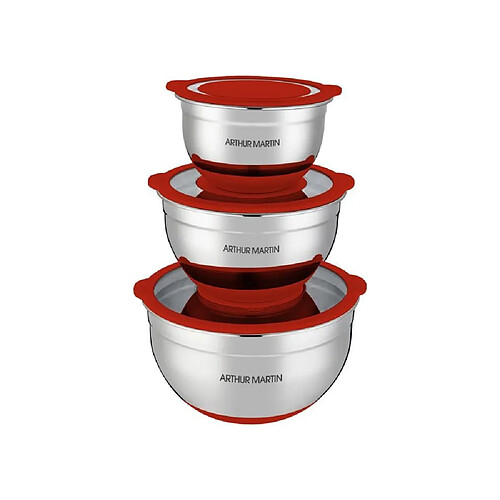 Arthur martin set de saladiers hermétiques
