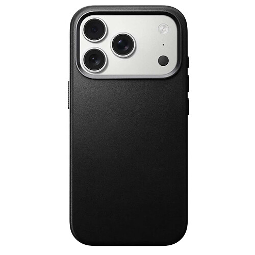 Nomad Coque pour iPhone 17 Pro MagSafe en Cuir Traditional Antichocs Noir