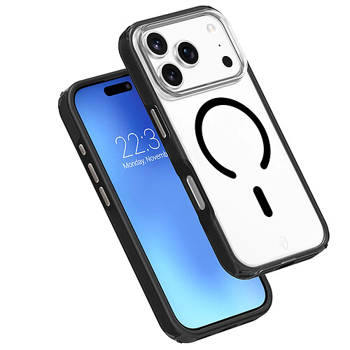 Force Case Coque MagSafe iPhone 17 Pro Max Modèle Air Xtrem Renforcé 4m Noir