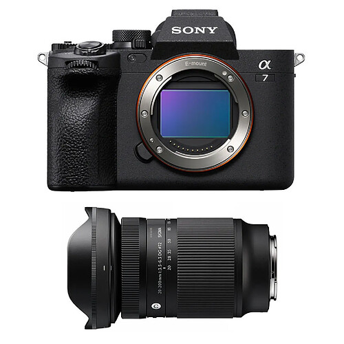 SONY Alpha 7 IV + Objectif SIGMA 20-200mm f/3.5-6.3 Contemporary
