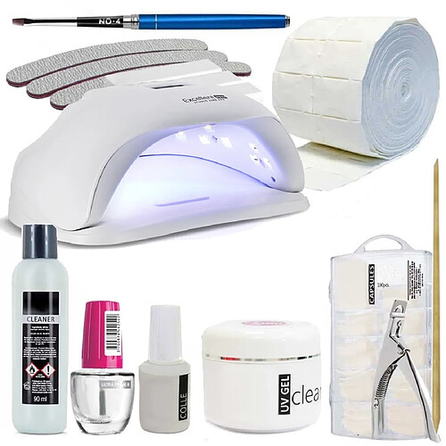 Kit manucure et pédicure gel UV complet