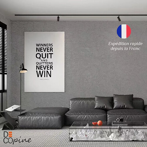 Decopine Papier peint autocollant 3D effet pierre gris 60×300 cm – Étanche & lessivable