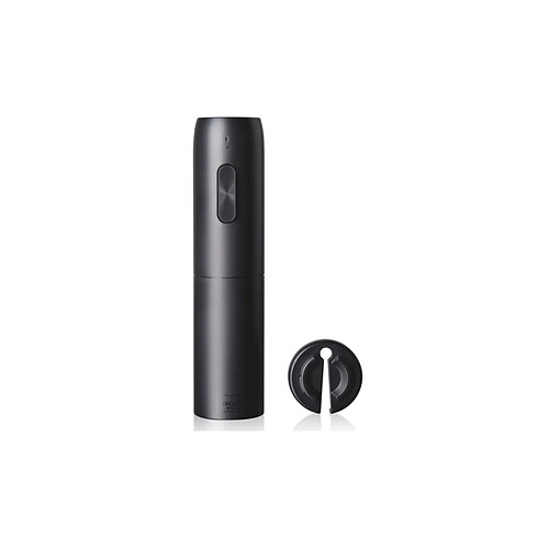 Tire bouchon électrique et coupe capsule noir - 91004606 - Wine Opener - VACU VIN