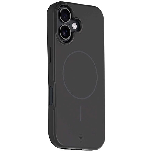 Force Case Coque en Silicone pour iPhone 17 Compatible MagSafe Antichoc 2m Noir