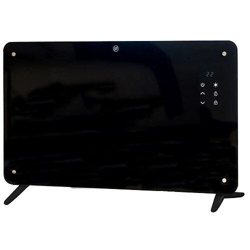 Panneau rayonnant verre 1500w noir - CL.PANRAY1500BV - CONFORT LINE