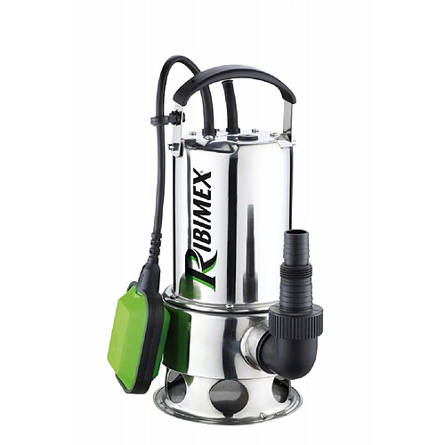 Pompe vide-cave eaux chargées 1100w + interrupteur flotteur - PRPVC1101CI - RIBIMEX