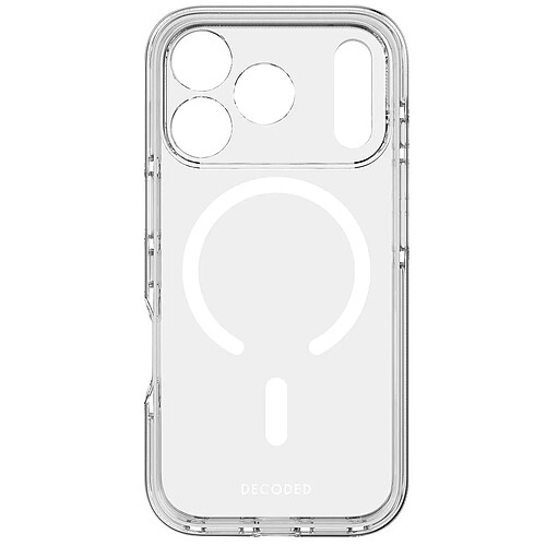 Decoded Coque pour iPhone 17 Pro MagSafe Hybride Série DropTec Antichocs Transparent