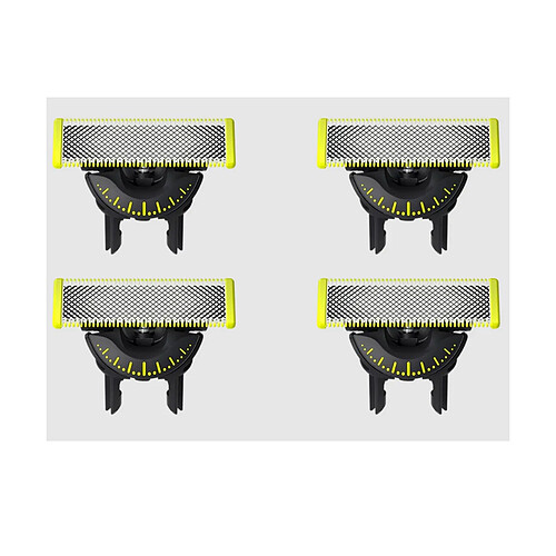 Lot de 4 lames de rechange - QP440/50 - Oneblade - PHILIPS