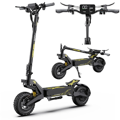 Trottinette Electrique Pliable - OOTD T10 - Roues 11" - Moteur 900W - Batterie48V 13.5Ah - Autonomie 45km - Freins à disque