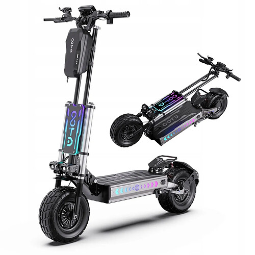 Trottinette Electrique Pliable OOTD T90- Moteur 4200W(2100W+2100W) - Batterie 60V 31.2Ah - pneu tout-terrain 13" - Autonomie 120km
