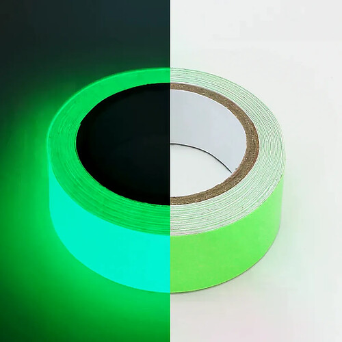 General Ruban adhésif phosphorescent de 3 mètres, autocollant phosphorescent, décoration d'intérieur, fournitures d'affaires, ruban décoratif pour fête~000986