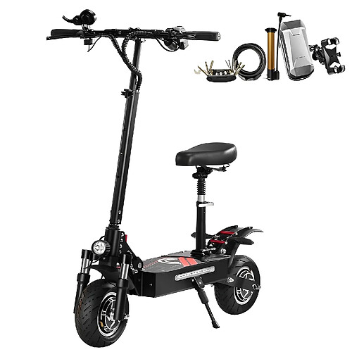 Trottinette électrique BOYUEDA Q7 Pro - Double moteurs 3200W - Vitesse 70km/h - batterie 52V 19Ah - autonomie 70KM - pliable