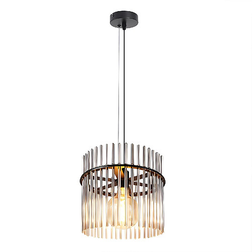 Zmh Suspension verre moderne - Noir