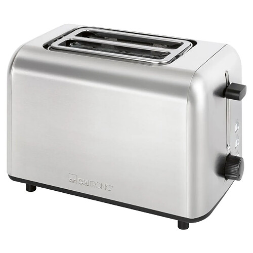 Grille-pain 2 fentes Acier inoxydable Clatronic TA3822-Inox