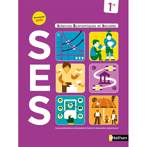 SES, sciences économiques et sociales 1re : 2025