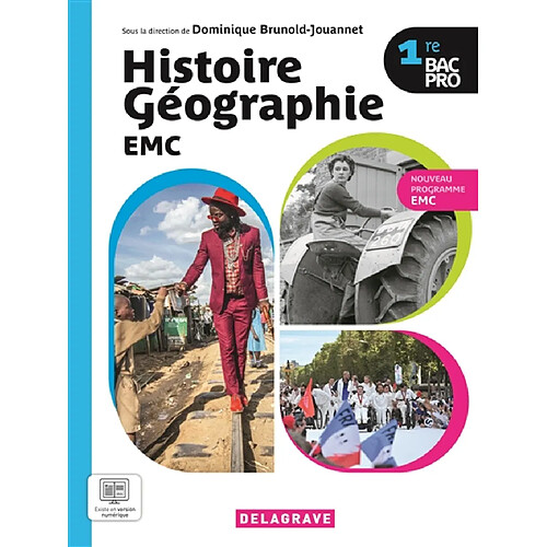 Histoire géographie EMC 1re bac pro : nouveau programme EMC