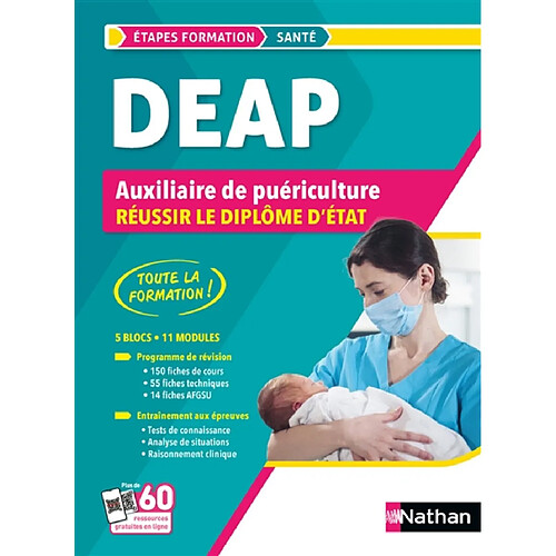 DEAP : auxiliaire de puériculture, réussir le diplôme d'Etat