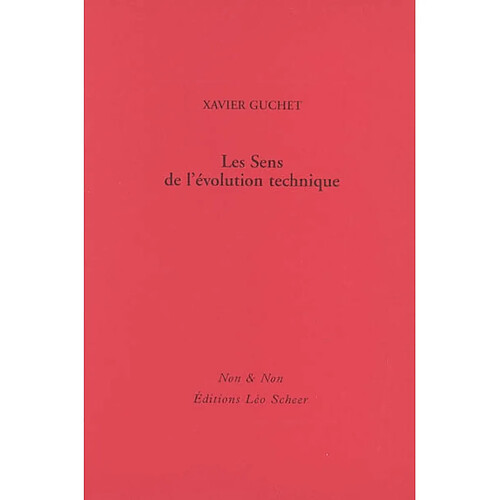 Les sens de l'évolution technique · Occasion
