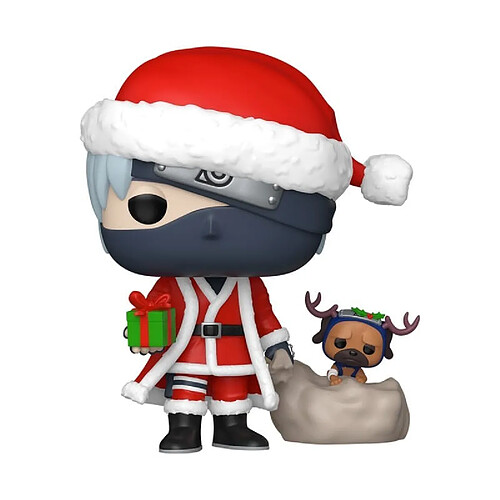 Funko Figurine Pop Kakashi avec Pakkun - Rouge